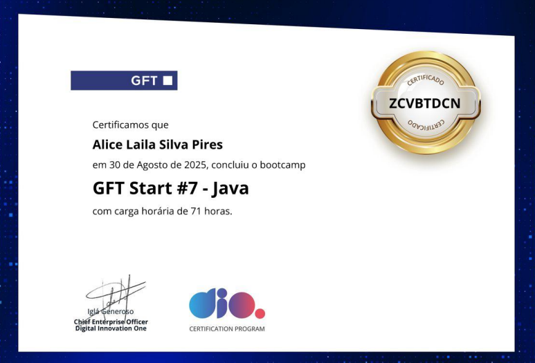 GFT - #7 Java