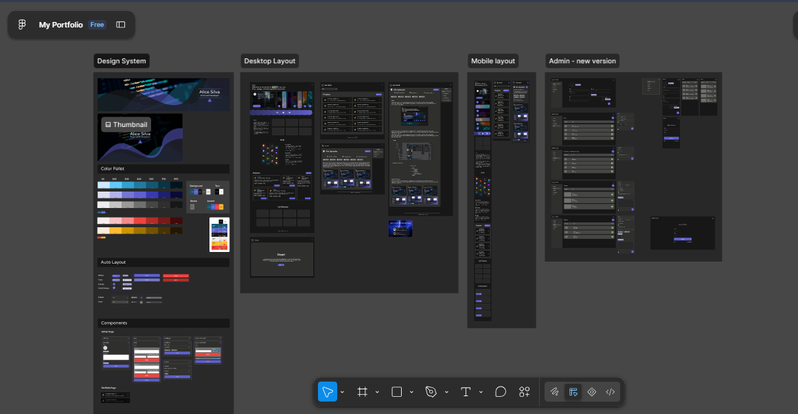 Imagem do projeto: My Portfolio - Design system e desenvolvimento de UI